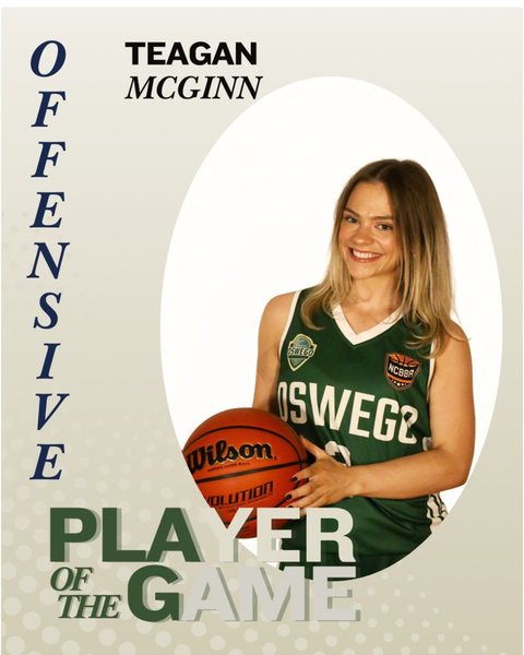 Offensive player of the game graphic